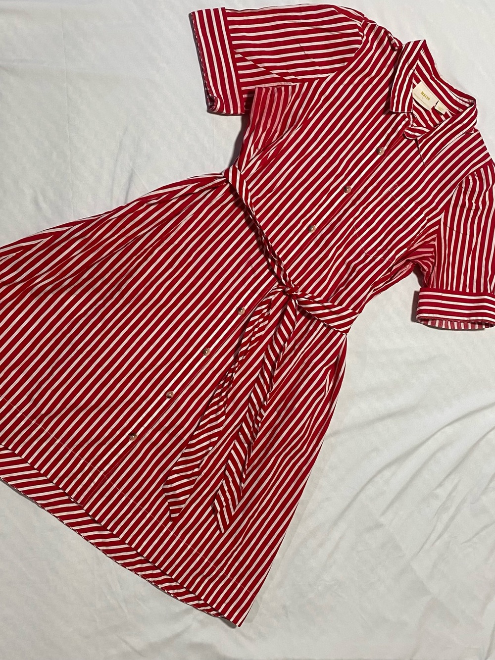Maeve Anthropologie Kiana striped dress L - Picture 3 of 10